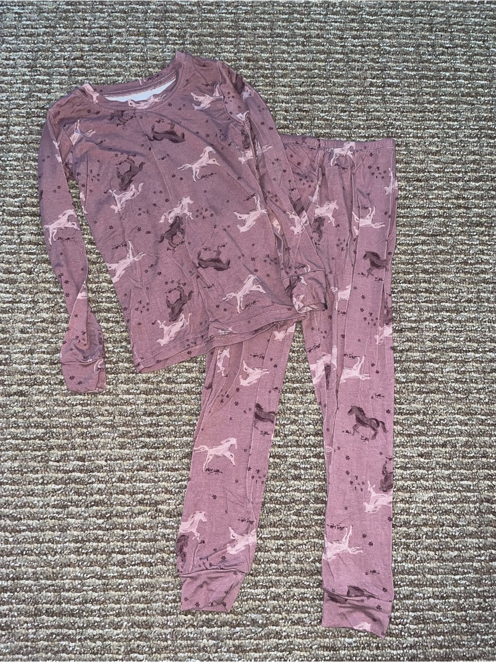 Modern Moments Purple Horse Pjs